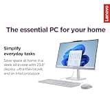Lenovo IdeaCentre 24-Inch FHD All-in-One Desktop, Intel N100, 8GB RAM, 256GB SSD