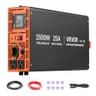 VEVOR 2500W Pure Sine Wave Battery Backup Inverter for Dual Sump Pumps