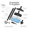 Dupray Neat Multipurpose Heavy-Duty Steamer with 17-Piece Accessory Kit