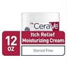 CeraVe Moisturizing Cream for Dry Skin with Pramoxine for Itch Relief (12 oz)