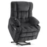 MCombo Model 7890 Dual Motor Fabric Power Lift Recliner with Lay Flat