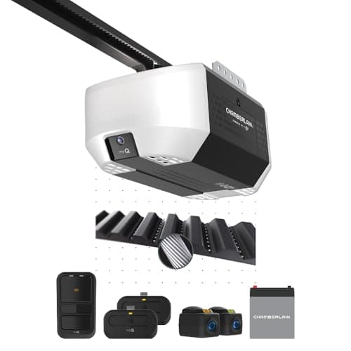 Chamberlain Secure View 3/4 HP Smart Belt Drive Garage Door Opener with Camera