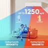 Rellytech 18,000 BTU Ductless Mini Split Air Conditioner and Heating System