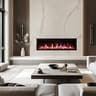 PuraFlame Bernice 60-Inch Smart Linear Electric Fireplace with Hidden Vent