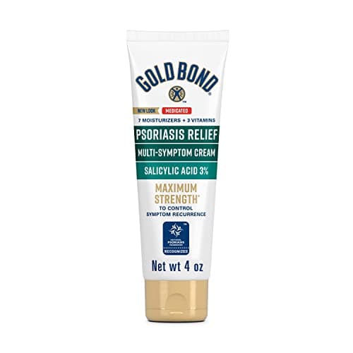 Gold Bond Multi-Symptom Psoriasis Relief Cream for Daily Skin Texture Management
