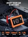 AstroAI S8 Air 3000A Jump Starter with 150PSI Cordless Digital Air Compressor
