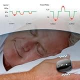 Wellue O2Ring Continuous Sleep Oxygen Monitor with Bluetooth Connectivity