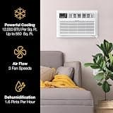 Whirlpool 12,000 BTU 115V Through-the-Wall Air Conditioner for Large Rooms
