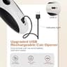 NOTUSIUY One-Touch Rechargeable USB-C Handheld Automatic Electric Can Opener