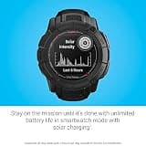Garmin Instinct 2X Solar Tactical Edition Rugged GPS Watch with Flashlight