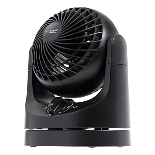 Iris USA Woozoo Compact Oscillating Desk Air Circulator Fan for Bedrooms