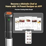 INKBIRD ISV-200W WiFi Sous Vide Cooker 1000W with App Control & Presets