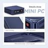 Beelink Mini S12 Micro PC, Intel N95 12th Gen, 16GB DDR4 RAM, 500GB SSD Drive