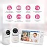 VTech Advanced HQ Max Twin 7-Inch IPS Split Screen Baby Monitor without WiFi
