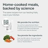 Just Food for Dogs Human-Grade Nutrient Blend for Chicken & Rice Homemade Recipes