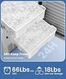Electactic 15-Inch Undercounter Nugget Ice Machine, 66 lbs Daily Capacity