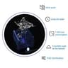 Wonder Creature Stainless Steel Cat Water Fountain with Water Shortage Alert 2.4L