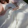 Bedsure Queen Waffle Weave Bamboo Rayon and Cotton Blend Cooling Blanket
