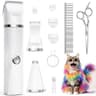 Bautrium 3-in-1 Cordless Cat Grooming Clipper Kit with Paw Trimmer Attachment
