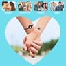 Inowl Remote Intelligent Matching Bracelet Set for Long Distance Partners