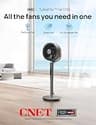 Govee 52-Inch Low Profile Smart Ceiling Fan with Custom RGBIC Lighting