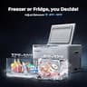 BougeRV 12 Volt Refrigerator 12V Car Fridge 23 Quart Portable Freezer Unit