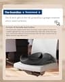 ProtoArc SC Butterfly Split-Molded Lower Skeletal Support Seat Cushion, 4.3-Inch