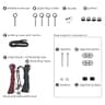 ALLCOS Hard Top Removal Ceiling-Mounted Pulley Hoist for Jeep & Bronco