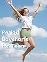 TIICHOO Leakproof Athletic Period Boyshorts, High-Waisted Absorbent 5-Pack