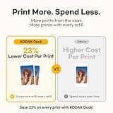 KODAK Dock Plus 4x6 Portable Instant Photo Printer With Docking Station