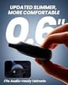 OutdoorMaster OM BT01 Wireless Bluetooth 5.3 Drop-In Ski Helmet Speakers