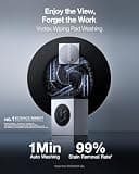 ECOVACS WINBOT W3 Omni Flagship Window Cleaner with Vortex Wash Station