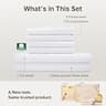 California Design Den 400 Thread Count 100% Cotton Sateen 6-Piece King Sheet Set
