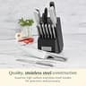 Cuisinart 15-Piece Lightweight Stainless Steel Hollow Handle Knife Block Set