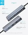 Anker 7-in-1 Dual Monitor USB-C Hub with 10Gbps Data and 85W Power Delivery