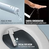 TOTO WASHLET C5 Electronic Bidet Toilet Seat with PREMIST and EWATER+ Wand