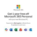 HP Pavilion 15.6-inch Laptop with Intel N100 and Lifetime Office 365