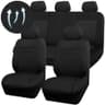 CAR PASS 3D Air Mesh Breathable Universal Full Seat Cover Set for Most SUVs