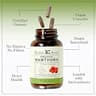 Herbal Roots USDA Organic Hawthorn Berry 1,200mg Vegan Capsules in Glass