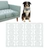 PEACHTREE PET Clear Humane Physical Scat Mat for Love Seats and Sofas