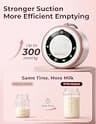 Momcozy V1 Pro Hospital-Grade Wearable Breast Pump with 300mmHg Suction Power