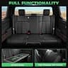 RIDEPOSH Custom Waterproof Leather Front and Rear Seat Protectors for Tacoma