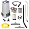 ProTeam GoFit 6 HEPA Commercial Backpack Vacuum with Remediation Tool Kit
