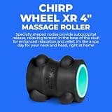Chirp Wheel XR 4-Inch Spinal Massage Roller for Neck Tension Relief