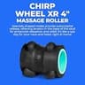 Chirp Wheel XR 4-Inch Spinal Massage Roller for Neck Tension Relief