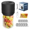 Dicorain VP06+ Auto-Stop Electric Mason Jar Vacuum Sealer for Standard and Wide