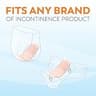 Tranquility TopLiner Disposable Contour Booster Pads for Bowel Incontinence