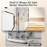 Meowant Dual True HEPA Pet Air Purifier with Solid Activated Carbon Pellets