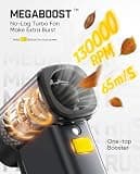 Fanttik B10 Pro Max Cordless Air Duster with Smart LED Display, 130K RPM