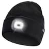 Etsfmoa Unisex USB Rechargeable LED Beanie Cap with 3 Brightness Modes